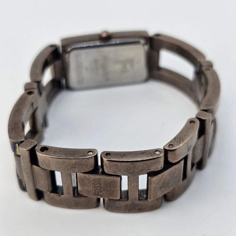 Fossil Women's Watch 16MM Copper‎ Tone Dial Bracelet 6